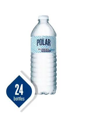 Polar Spring Water in 16.9oz bottles (500mL)